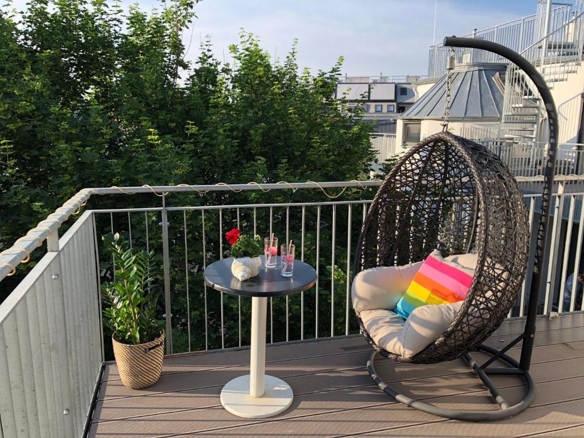 Stylish Rooms, Sunny Terrace In Vienna City Center Exterior foto